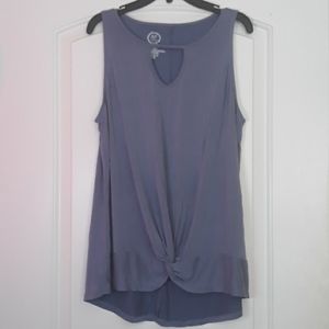 24/7 Maurices Blue Gray Women's Top
